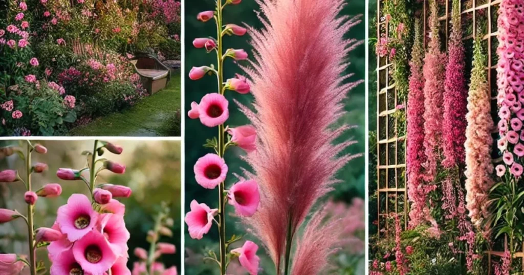 Top 5 Tall Pink Flowers for a Vertical Garden